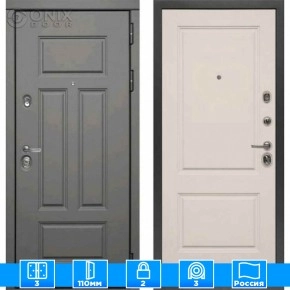 Входная дверь Мираж 121602 Белый/Светлый