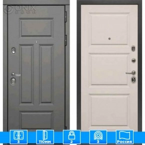 Входная дверь Мираж 121605 Светлый/Серый