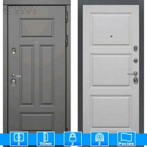 Входная дверь Мираж 121606 Серый/Серый