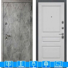 Входная дверь Мираж 121642 Серый/Серый