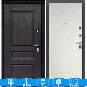 Входная дверь Мираж 121661 Белый/Черный