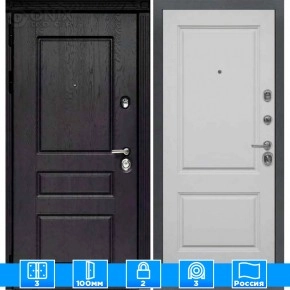 Входная дверь Мираж 121663 Серый/Черный