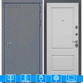 Входная дверь Мираж 121678 Серый/Серый